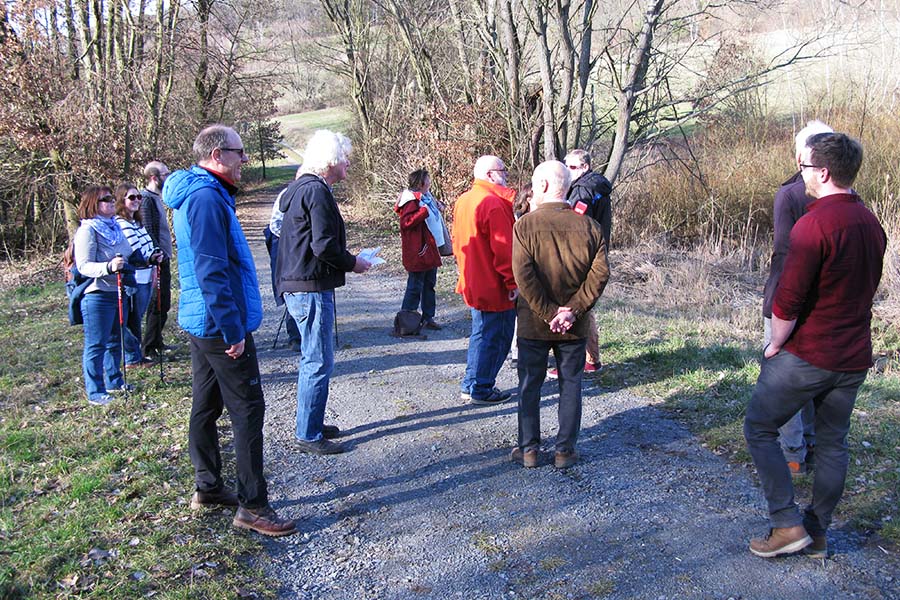 Winterwanderung der SPD Brensbach am 17. Februar 2019