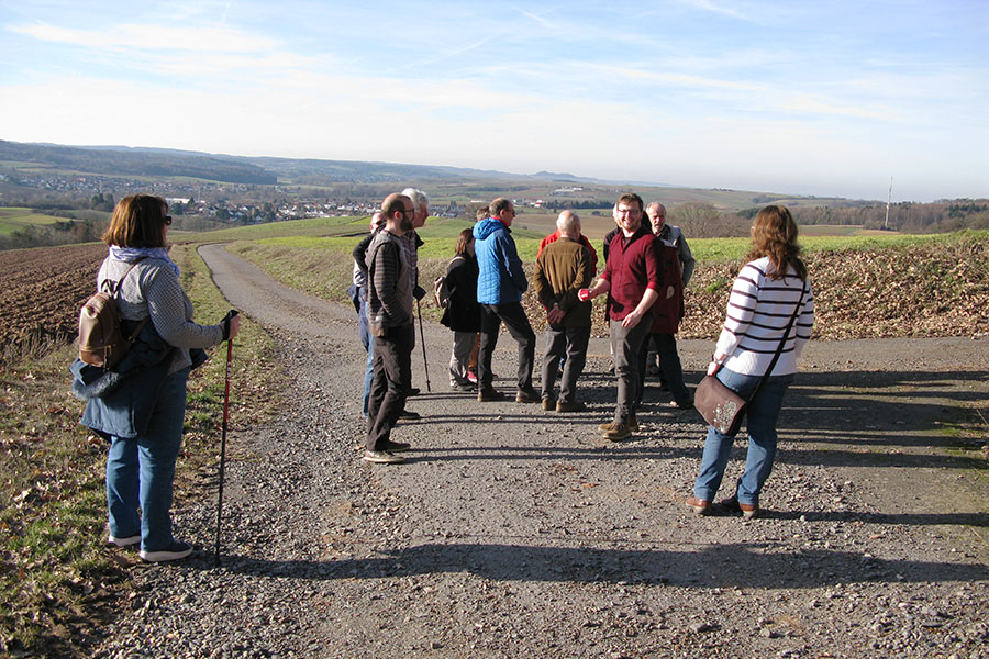 Winterwanderung der SPD Brensbach am 17. Februar 2019